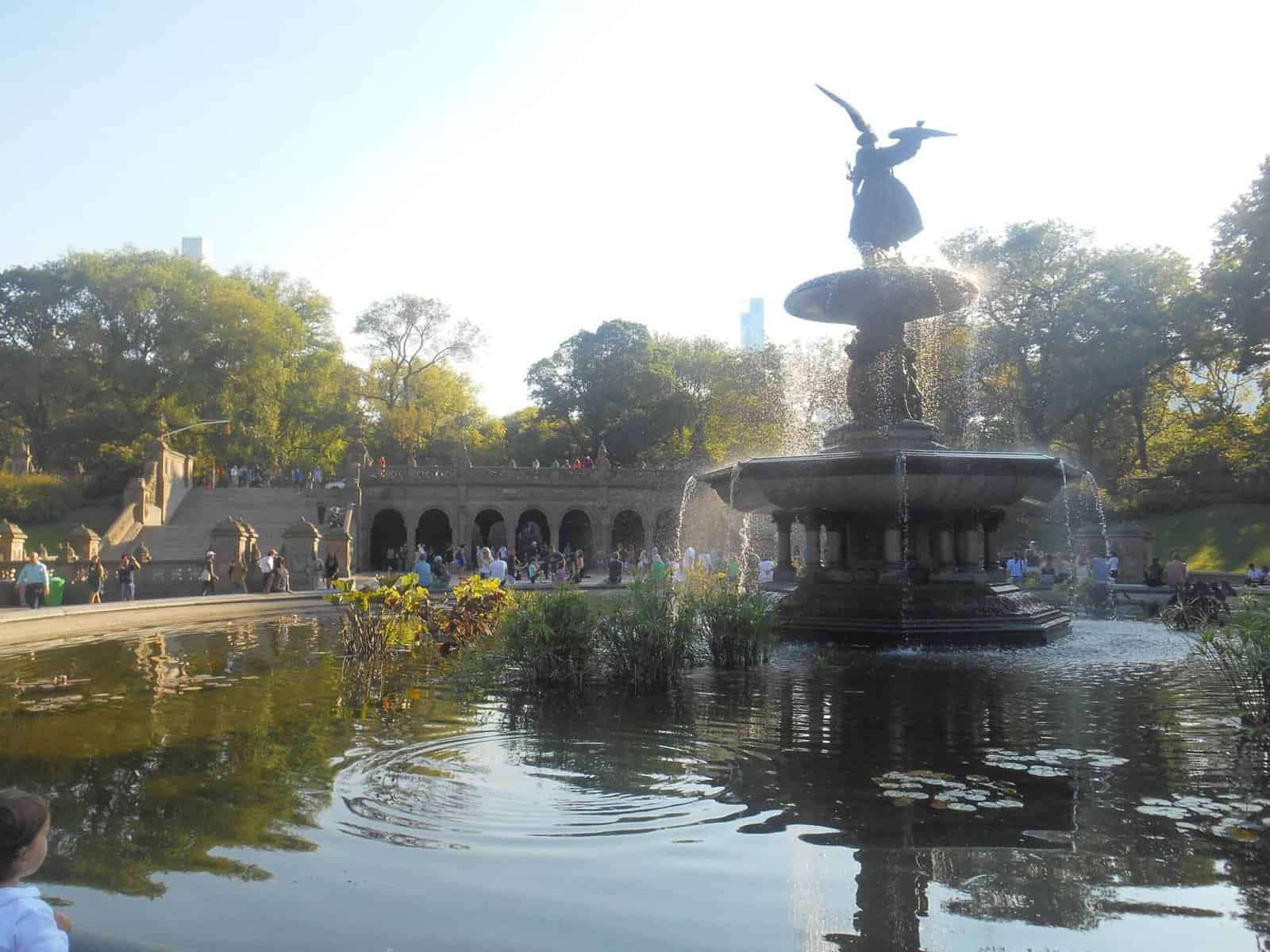 Bethesda Terrace and fountain